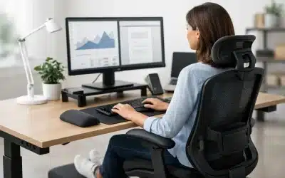 Bien installer son poste de travail : guide ergonomique