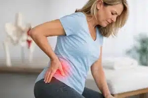 Entésopathie du moyen fessier : douleur de profil